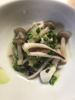 イカとかいわれ大根の和え物-レシピのメイン写真