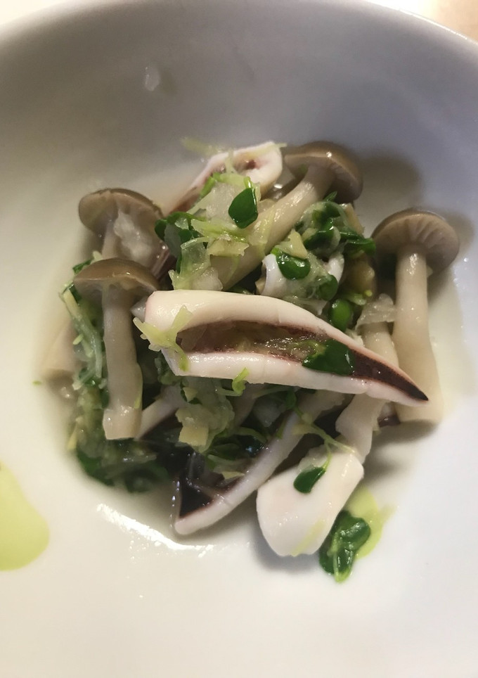 イカとかいわれ大根の和え物-レシピのメイン写真