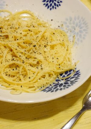 節約パスタ★カチョエペペ風チーズパスタ-レシピのメイン写真