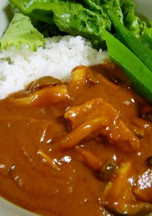 ★キノコたっぷりココナッツミルクカレー♪-レシピのメイン写真