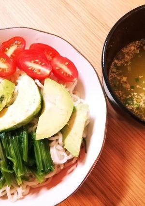 サッポロ一番で楽ちんつけ麺!-レシピのメイン写真