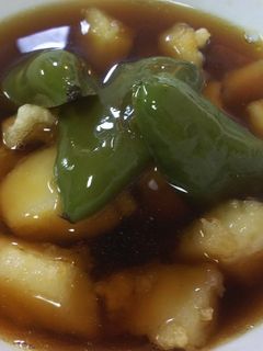 簡単・白身魚とピーマンの揚げ浸し-レシピのメイン写真
