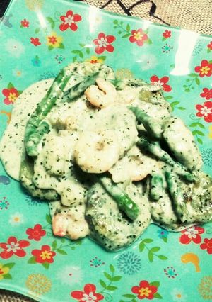 おからニョッキ♥青じそクリーム-レシピのメイン写真