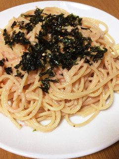 たらこスプレッドでたらこパスタ-レシピのメイン写真