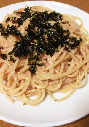 たらこスプレッドでたらこパスタ-レシピのメイン写真