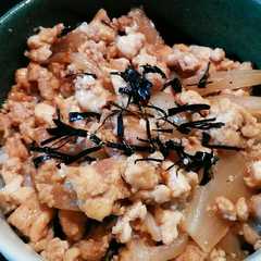 รูปของ 節水レシピ!水なしで肉豆腐丼♪