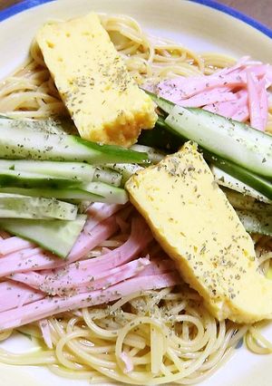 暑い夏だって冷やしパスタで食べられちゃう-レシピのメイン写真