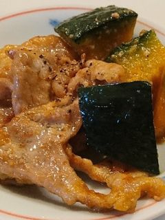 豚肉とかぼちゃのオイマヨ炒め☆-レシピのメイン写真