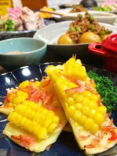 とうもろこしと干し海老の米粉チヂミ-レシピのメイン写真