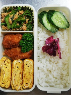 7月14日私のお弁当-レシピのメイン写真