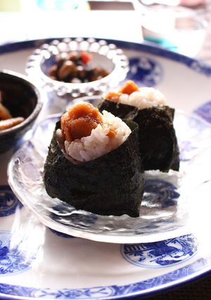 たれが旨い鶏から揚げで簡単天むす-レシピのメイン写真