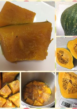 カボチャ煮-レシピのメイン写真