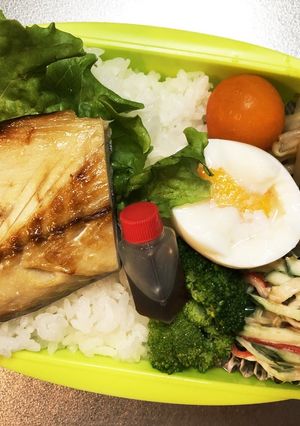 旦那弁当129♥サバ弁当!-レシピのメイン写真