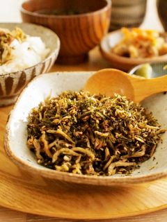 簡単!茶殻(出がらし)のふりかけ-レシピのメイン写真