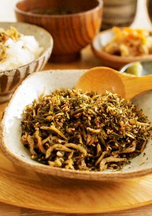 簡単！茶殻（出がらし）のふりかけ-レシピのメイン写真