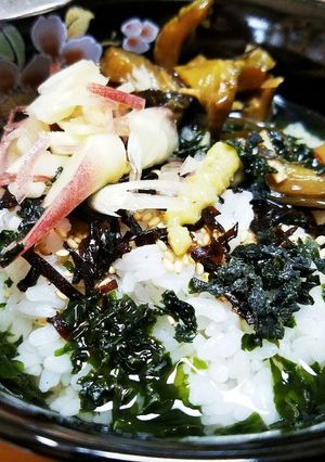 冷し茶漬け-レシピのメイン写真
