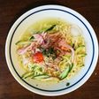 サッポロ一番塩らーめんでさっぱりラーメン