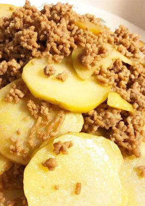 揚げじゃがのそぼろ煮-レシピのメイン写真
