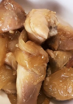 簡単!鶏肉とタマネギのオイスターソース煮-レシピのメイン写真