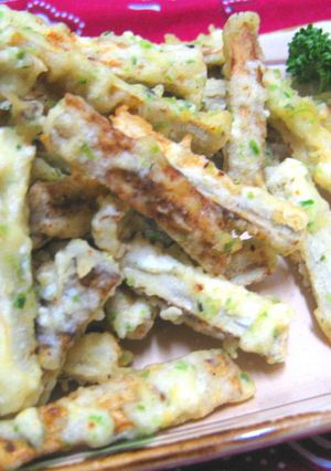 おつまみレシピ♪ごぼうスティック七味風味-レシピのメイン写真
