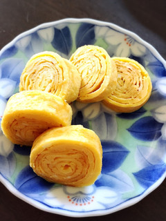 お弁当に☆ バームクーヘン風 卵焼き-レシピのメイン写真
