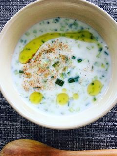 夏向け!ジュジャク(トルコの冷製スープ)-レシピのメイン写真