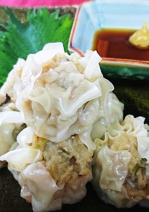 もっちりふわっとジューシーカニシュウマイ-レシピのメイン写真