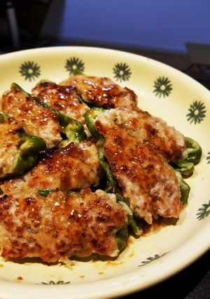 ピーマン肉詰め-レシピのメイン写真