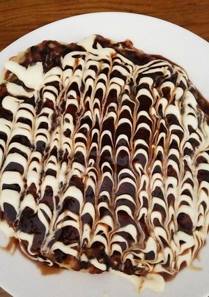 皿うどんでお好み焼き(お好み具材で♪)-レシピのメイン写真