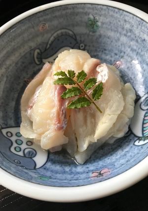 鯛の酢の物 おつまみにも♫-レシピのメイン写真