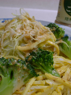 ごまだれ麺サラダ-レシピのメイン写真