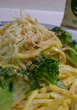 ごまだれ麺サラダ-レシピのメイン写真