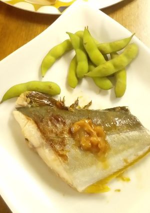 ヒラマサの梅照り焼き-レシピのメイン写真