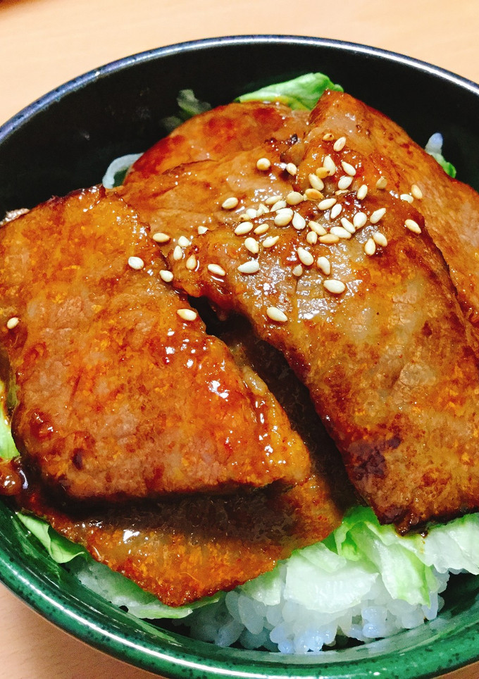 超簡単！旨辛！焼肉丼！-レシピのメイン写真