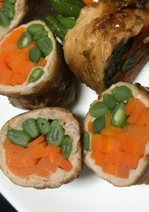 簡単 肉巻き野菜!-レシピのメイン写真