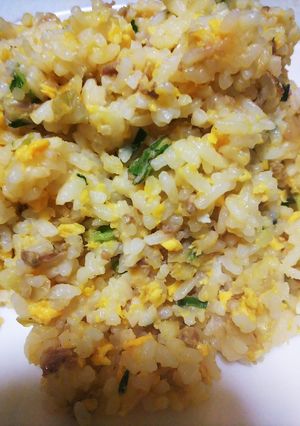 餃子の具の残りと冷ご飯で炒飯-レシピのメイン写真