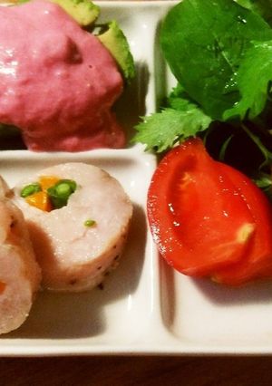 サラダチキン野菜巻♪-レシピのメイン写真