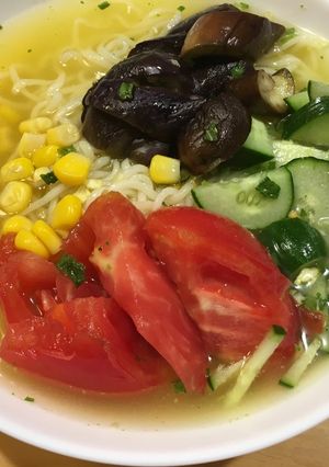 夏さっぱりラーメン-レシピのメイン写真