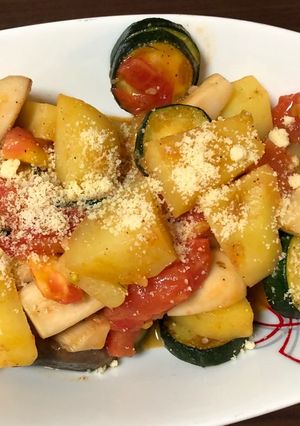夏野菜のイタリアン炒め-レシピのメイン写真