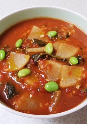 麹とトマトのアレンジ色々スープ-レシピのメイン写真