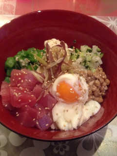 夏の、スタミナネバトロ丼-レシピのメイン写真