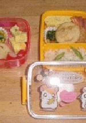 アンパンマンポテトフライ弁当-レシピのメイン写真
