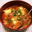 材料なしのキムチチゲ(キムチ、豚肉なし)