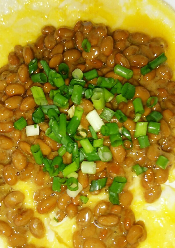 卵焼き納豆～♡包まずのせるだけ♬*゜-レシピのメイン写真