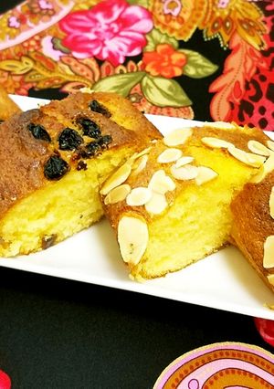 フワフワ＆しっとり♡2種パウンドケーキ♪-レシピのメイン写真