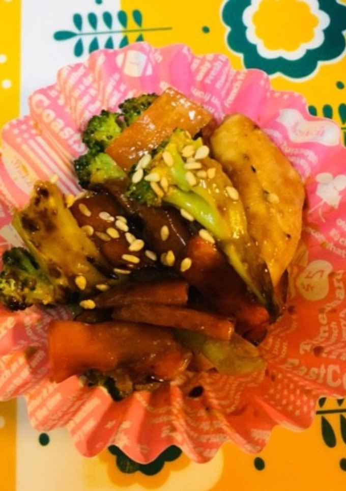 お弁当に☆ささみとある野菜でオイマヨ炒め-レシピのメイン写真