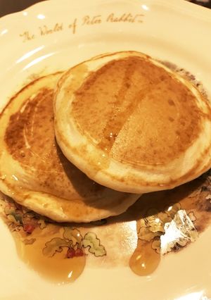 ♡卵乳なしふわもちホットケーキ♡-レシピのメイン写真
