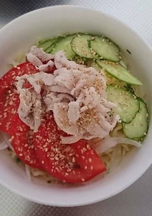 夏には冷やしラーメンでさっぱりと-レシピのメイン写真