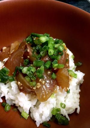 ツバスの漬け丼-レシピのメイン写真