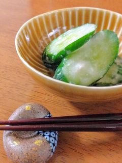 きゅうりの酒粕浅漬け-レシピのメイン写真